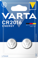 BATERIE LITOWE VARTA ENERGY CR2016/2 SZT. 90mAh