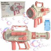 PISTOLET BROŃ KARABIN MASZYNA DO TWORZENIA BANIEK MYDLANYCH ŚWIATŁO PŁYN