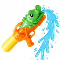 Pistolet Na Wodę Karabin Krokodyl Broń Zabawka Wodna Zestaw Dla Dzieci