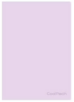 COOLPACK -ZESZYT A4 -PASTEL -PP - 60 K. KRATKA (bm) - PASTEL -POWDER PURPLE