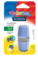 COLORINO - TEMPERÓWKA Z GUMKĄ 2w1 BLISTER - 1 szt.