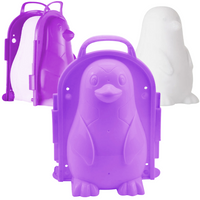 Foremka do piasku pingwin zabawka 3 kolory kreatywna do zabawy plażowej