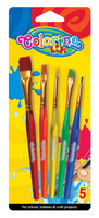 Colorino kids pędzelki akrylowe 5 sztuk