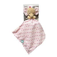 Miluś Słonik Różowy Przytulanka 25x25 Cm Maskotka Dla Najmłodszych