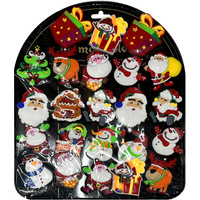 Magnes świąteczny gumowy dekoracyjny do lodówki na Boże Narodzenie