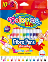 Colorino kids flamastry junior 12 kolorów pisaki mazaki