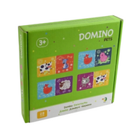 Gra "Domino: Zwierzątka" Dopasowywanie Kart Z Obrazkami Gra Klasyczna