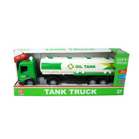 Ciężarówka Cysterna Zabawka Dla Dzieci Światło Dźwięk Prezent