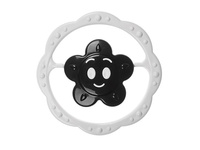 155 Grzechotka czarno-biała kwiatek