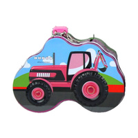 Skarbonka metalowa traktor dla dzieci edukacyjna zabawka do oszczędzania