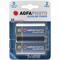 2x BATERIA AGFAPHOTO D LR20 R20 1.5V ALKALICZNA