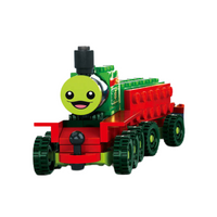 Klocki Lokomotywa Edukacyjna Zestaw 45 Elementów dla Dzieci 3+ Lata