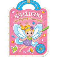 Książeczka kreatywnej dziewczynki. Malowanka wyklejanka z Emilką, od 4 lat
