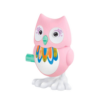 Nakręcana sowa zabawka edukacyjna w 4 kolorach dla dzieci sztuka 1