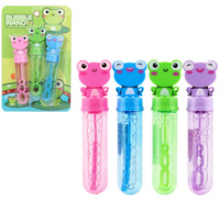 Bańki mydlane żabki zabawka dla dzieci 3 sztuki x 35ml kolorowe