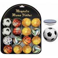 Magnes Piłka Zestaw 16 Sztuk 6 Wzorów Edukacyjny Zabawka Dla Dzieci