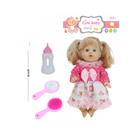 Lalka dziewczynka z głosem akcesoria modna zabawka dla dzieci prezent