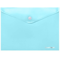 COOLPACK - KOPERTA NA DOKUMENTY A4 - na zatrzask - PASTEL - POWDER BLUE