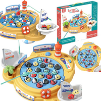 Gra Rodzinna Logiczna Łowienie Rybek Na Magnes Ruchoma Wędki Rybki 2 Graczy