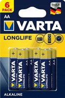 BATERIE ALKALICZNE VARTA LONGLIFE AA 1,5V LR06 x6