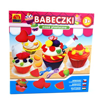 Masa plastyczna do tworzenia babeczek kreatywna zabawa dla dzieci