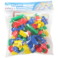 Klocki konstrukcyjne edukacyjne dla dzieci układanka kreatywna zabawka