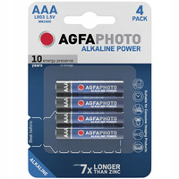 4x BATERIE ALKALICZNE LR03 AAA MAŁE PALUSZKI 1,5V