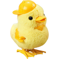 KURCZAK WIELKANOCNY KURCZACZEK PUSZYSTY ZABAWKA DEKORACJA SKACZĄCY CHODZĄCY