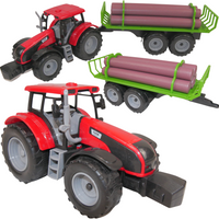 TRAKTOR Z PRZYCZEPĄ