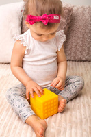 465 kostka sensoryczna czerwony