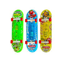 DESKOROLKA NA PALCE ŚWIECĄCA FINGERBOARD PREZENT DLA CHŁOPCA + 3 SZTUKI