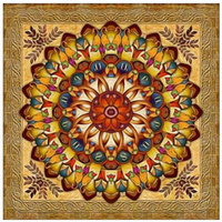 DIAMENTOWA MOZAIKA 7D MANDALE HAFT DIAMENTOWY