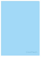 COOLPACK - ZESZYT A4 - PASTEL / PP -60 K. KRATKA (bm) - PASTEL -POWDER BLUE