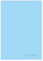 COOLPACK - ZESZYT A5 PP - 60 K. KRATKA (bm) - PASTEL / POWDER BLUE