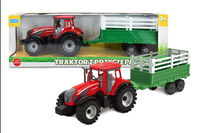 MINI FARMA TRAKTOR Z PRZYCZEPĄ