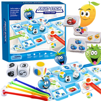 GRA ZRĘCZNOŚCIOWA LOGICZNA ZŁAP SZALONE OWOCE MIX