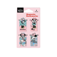 DISNEY FASHION - ZAKŁADKI MAGNETYCZNE 4 SZT. MIX /MINNIE MOUSE