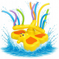 Fontanna Wodna Ogrodowa Do Ogrodu Zraszacz Wiatrak Sikawka Zabawka Motyl