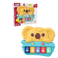 EDUKACYJNE PIANINKO KOALA NA BATERIE ORGANKI INTERAKTYWNE INSTRUMENT MUZYKA