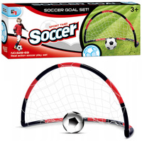 Bramka piłkarska 105cm z piłką dla dzieci do ogrodu i na boisko