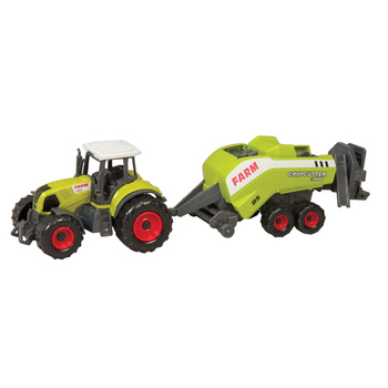 FARMA TRAKTOR METAL z przyczepa-1094027