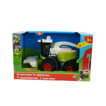 Kombajn zabawka światło dźwięk edukacyjny interaktywny dla dzieci w pudełku