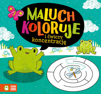 Maluch koloruje i ćwiczy koncentrację