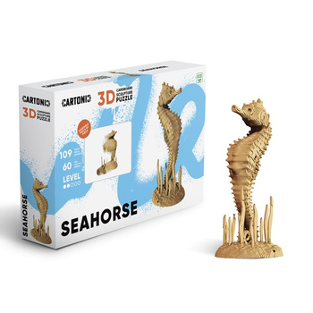 Cartonic 3D Puzzle SEAHORSE
