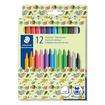 Flamaster szkolny Pattern Mix 12 kol. w opak. Staedtler