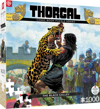 Puzzle 1000 Comic Book Thorgal The Black Galley Czarna Galera