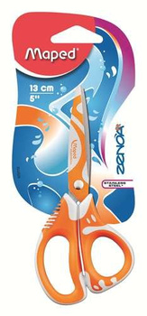 Nożyczki Zenoa fit szkolne asymetryczne 13 cm 1szt.mix