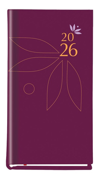 Terminarz 2026 Koliber tygodniowy fioletowy