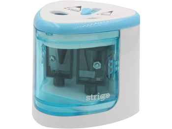 Temperówka elektryczna Strigo na 2 grubości ołówków lub kredek