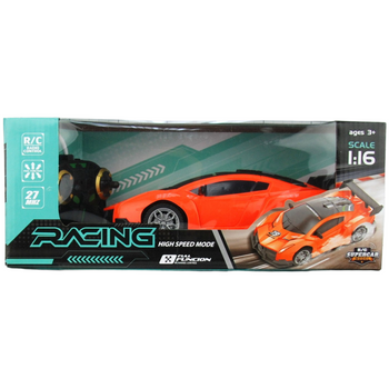 AUTO ZDALNIE STEROWANE R/C SKALA 1:16 SPORTOWY SAMOCHÓD RACING ZABAWKA